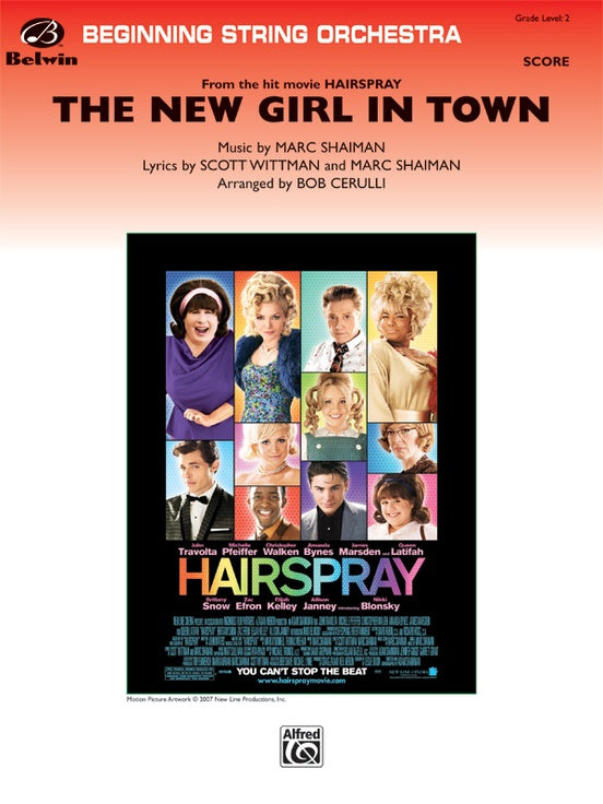 The New Girl in Town (from Hairspray) – String Orchestra Conductor Score & Parts (Digital Download)