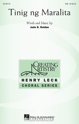 Tinig ng Maralita - Jude Roldan - SAB Hal Leonard Octavo