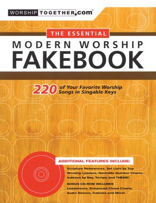 The Essential Modern Worship Fakebook - 220 of Your Favorite Worship Songs in Singable Keys - Brentwood-Benson Fake Book Softcover/CD