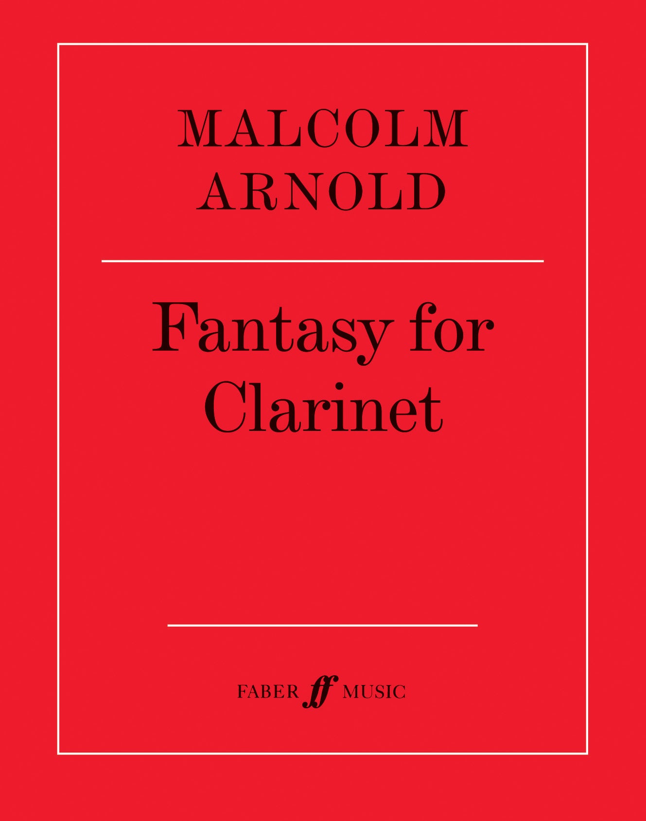 Fantasy for B Flat Clarinet, Op.87 - Clarinet (Digital Download)