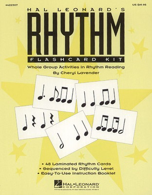 Hal Leonard's Rhythm Flashcard Kit - Cheryl Lavender - Hal Leonard Flash Cards