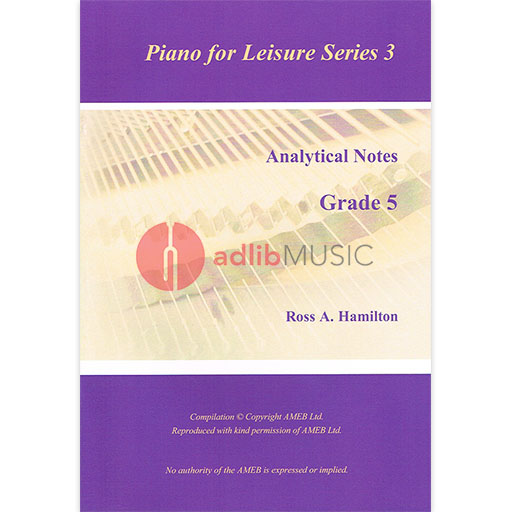 AMEB Analytical Notes PFL Series 3 Gr 5