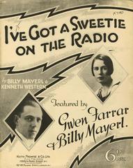 I've Got A Sweetie On The Radio - Vocal/Piano (Digital Download)