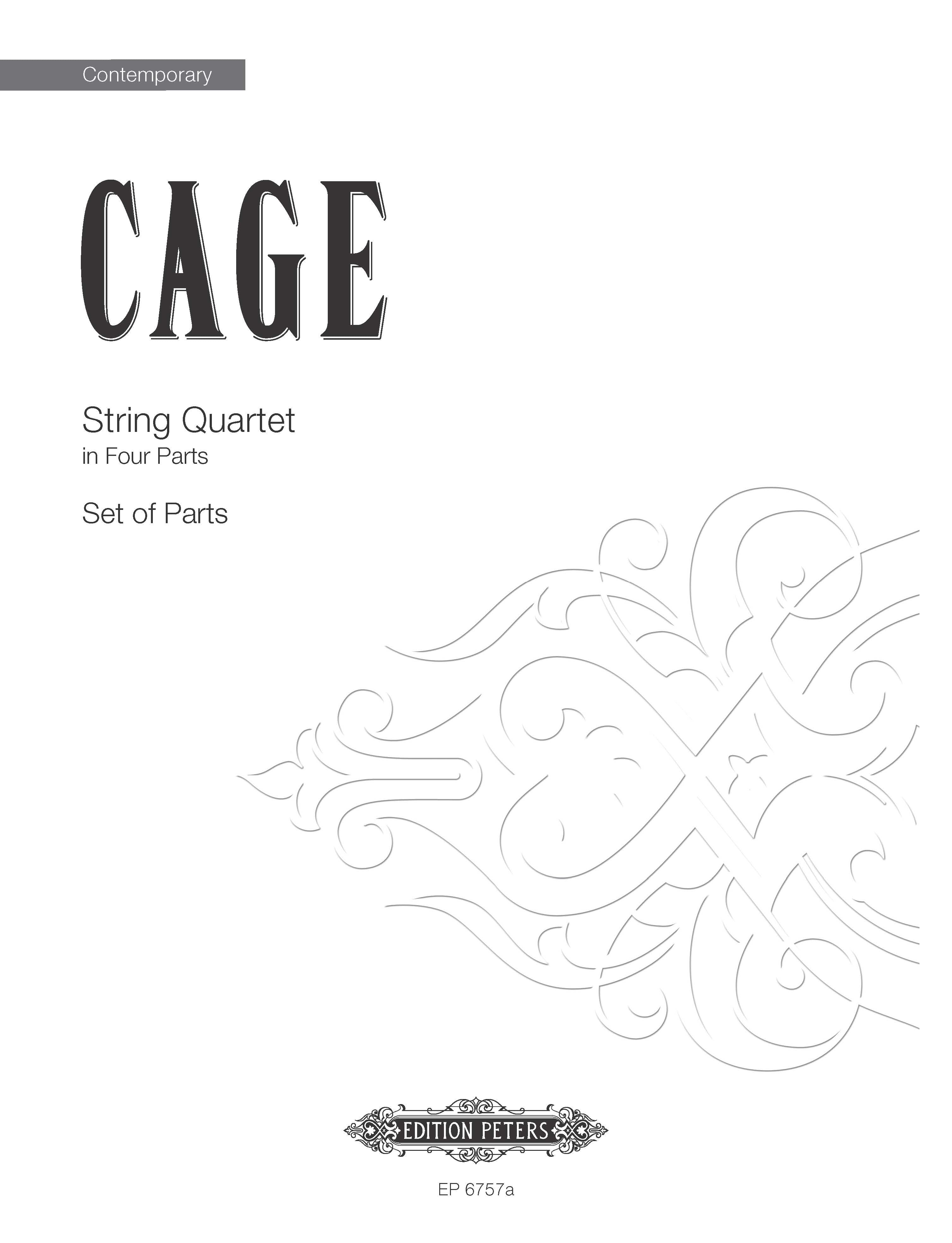 String Quartet In Four Parts - String Quartet (Digital Download)