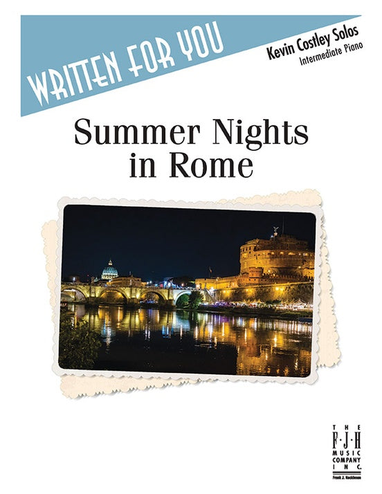 Summer Nights in Rome - Piano (Digital Download)