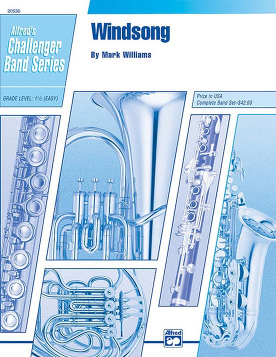 Windsong - Concert Band Conductor Score & Parts (Digital Download)