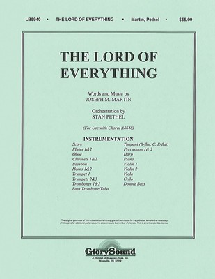 The Lord of Everything - Joseph M. Martin - Shawnee Press Score/Parts