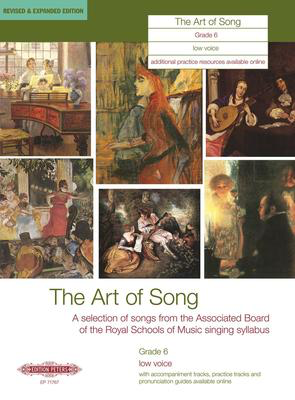 Art Of Song Gr 6 - Low Voice/Piano Accompaniment (Revised) - Various - Peters EP71767