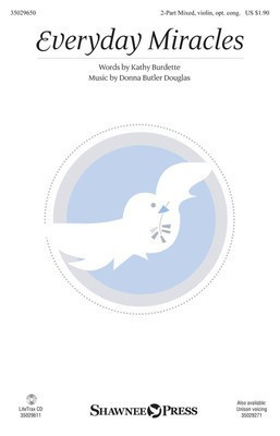 Everyday Miracles - Donna Butler Douglas - 2-Part Shawnee Press Octavo