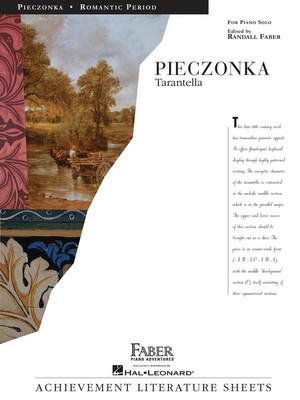 Tarantella - Albert Pieczonka - Piano Faber Piano Adventures Piano Solo
