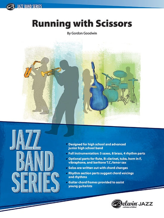 Running with Scissors – Jazz Ensemble Conductor Score & Parts (Digital Download)