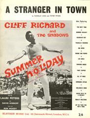 A Stranger In Town (from 'Summer Holiday') - Cliff Richard - PVG (Digital Download)