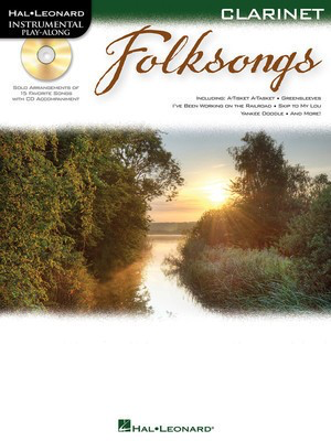 Folksongs - Instrumental Play-Along for Clarinet - Clarinet Hal Leonard Clarinet Solo /CD