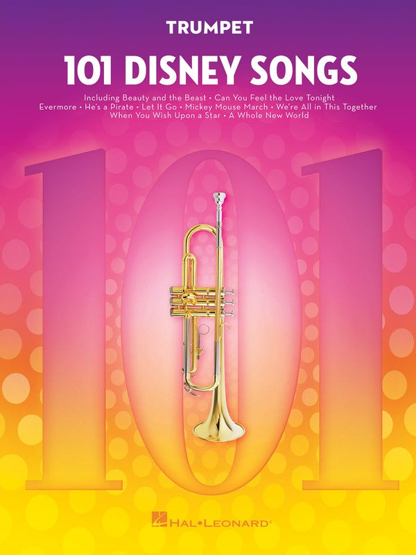 101 Disney Songs - Trumpet Solo - Hal Leonard 244109