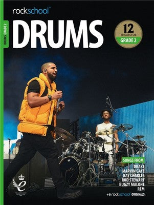 Rockschool Drums 2018-2024 Grade 2 - Drums/Audio Access Online RSK200062