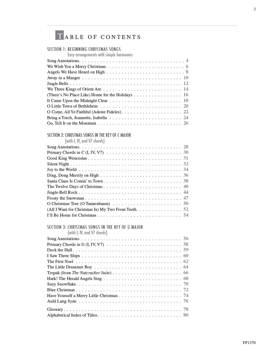 Adult Piano Adventures Christmas Book 1 - Book/OLA - Faber Piano Adventures