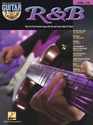 R&B - Guitar Play-Along Volume 15 - Guitar Hal Leonard Guitar TAB with Lyrics & Chords /CD