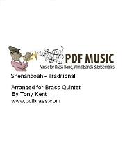Shenandoah - Brass Quintet (Digital Download)