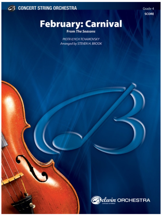 FEBRUARY CARNIVAL SO GR4 TCHAIKOVSKY PIOTR ILYICH