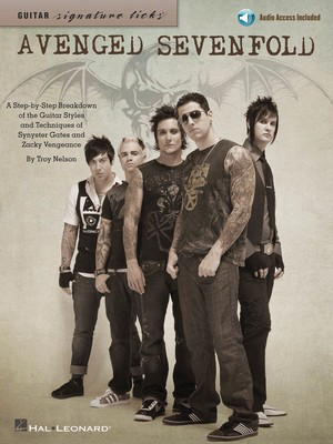 Avenged Sevenfold - A Step-By-Step Breakdown of the Guitar Styles & Techniques of Synyster - Guitar Hal Leonard Guitar TAB Sftcvr/Online Audio