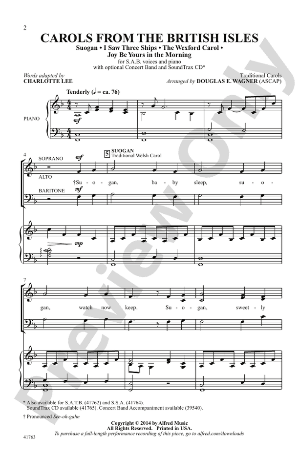 Carols from the British Isles – SAB Choral Octavo (Digital Download)