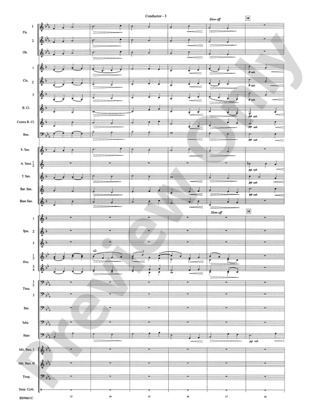 The Sussex Mummers' Christmas Carol - Concert Band Conductor Score & Parts (Digital Download)