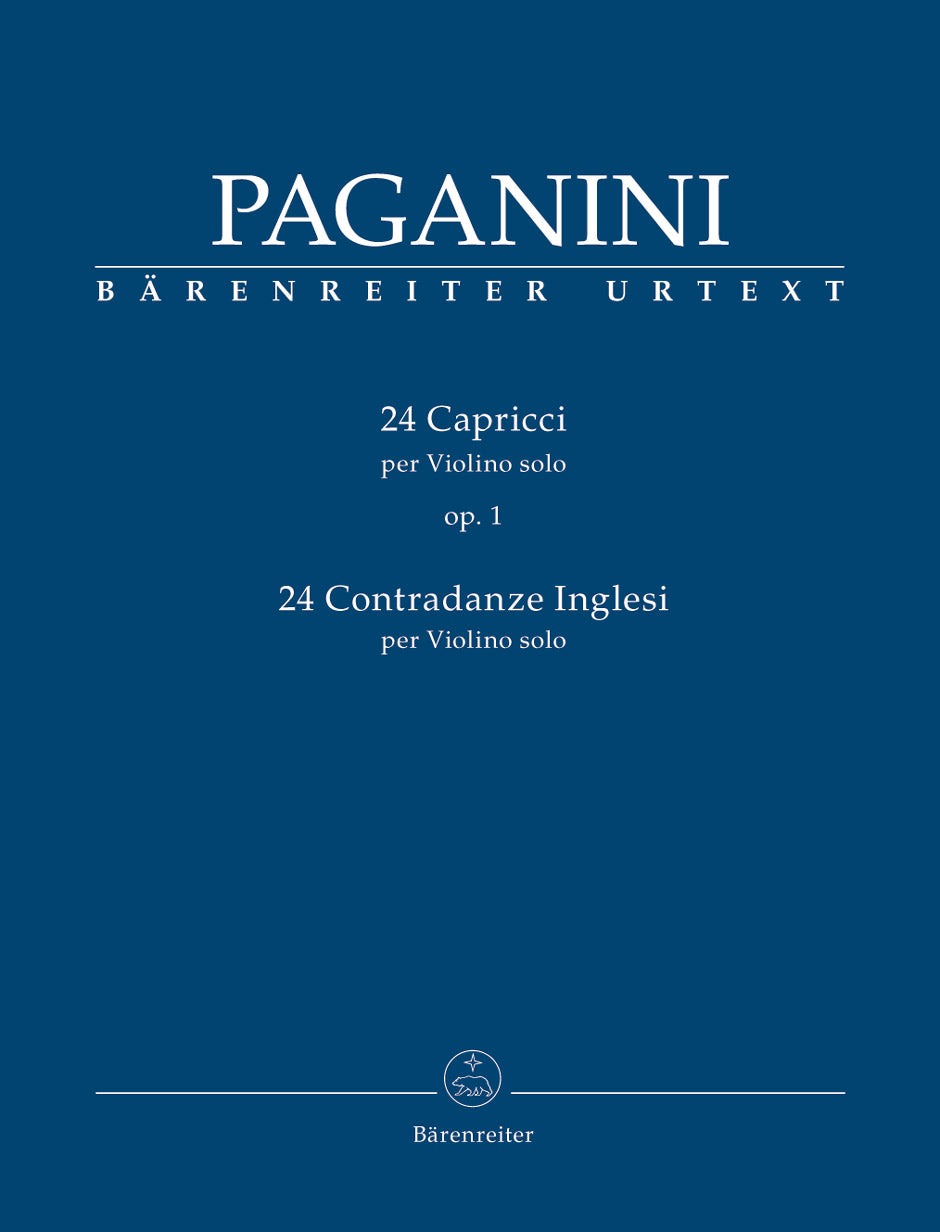 24 Capricci Op 1 & 24 Contradanze Inglesi Violin