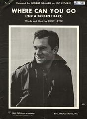 Where Can You Go (For A Broken Heart) - George Maharis - PVG (Digital Download)