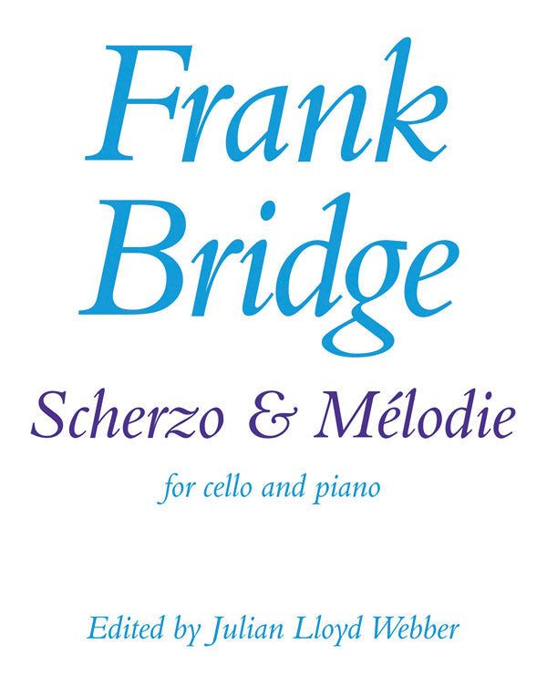 Scherzo and Melodie for Cello/Piano