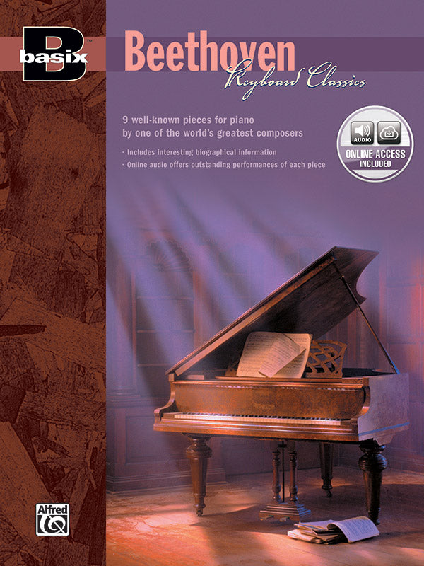 BASIX BEETHOVEN KEYBOARD CLASSICS BK/CD