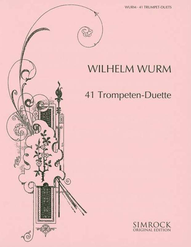 41 Trumpet Duets – Wurm Wilhelm – Simrock M221105783