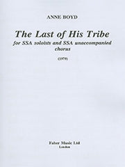 The Last Of His Tribe - Upper Voices (Digital Download)