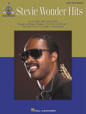 Stevie Wonder Hits - Guitar Hal Leonard Guitar TAB with Lyrics & Chords