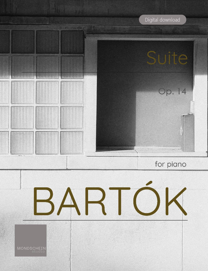 Bartok - Suite, Op. 14 - Mondschein Studio - Piano (Digital Download)