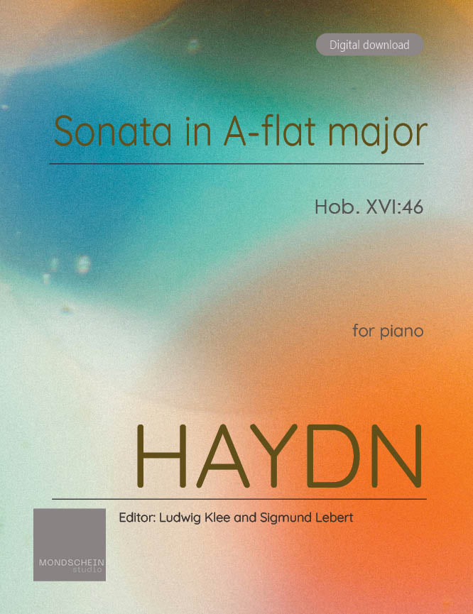 Haydn - Sonata in A-flat major, Hob. XVI:46 - Mondschein Studio - Piano (Digital Download)