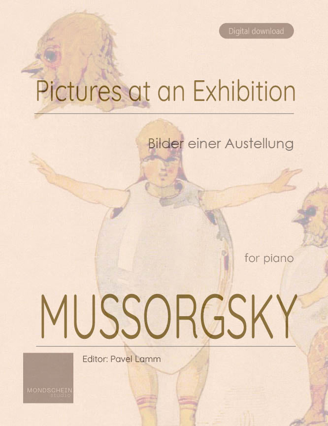 Mussorgsky - Pictures at an Exhibition - Piano/Keyboard (Digital Download)