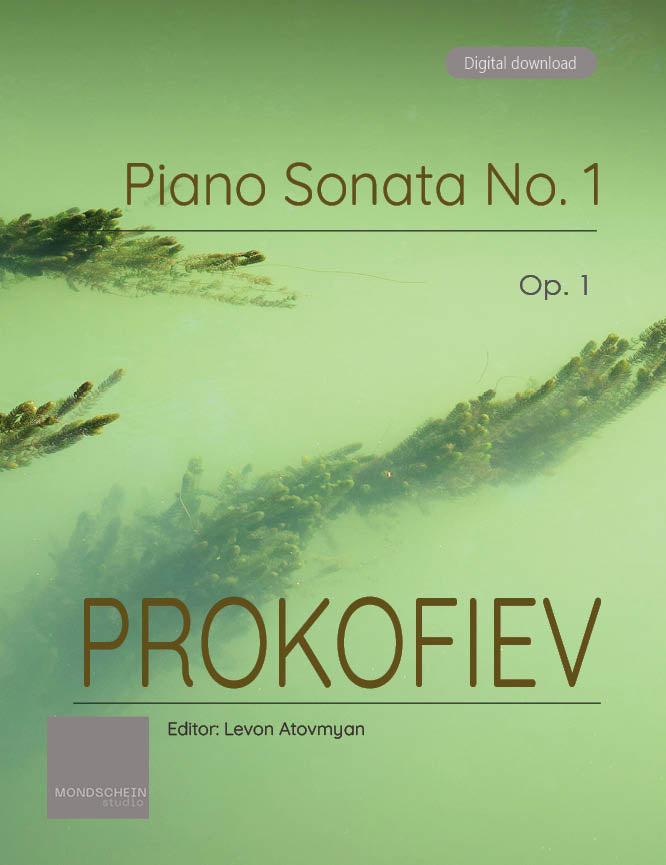 Prokofiev - Piano Sonata No. 1, Op. 1 - Mondschein Studio - Piano (Digital Download)