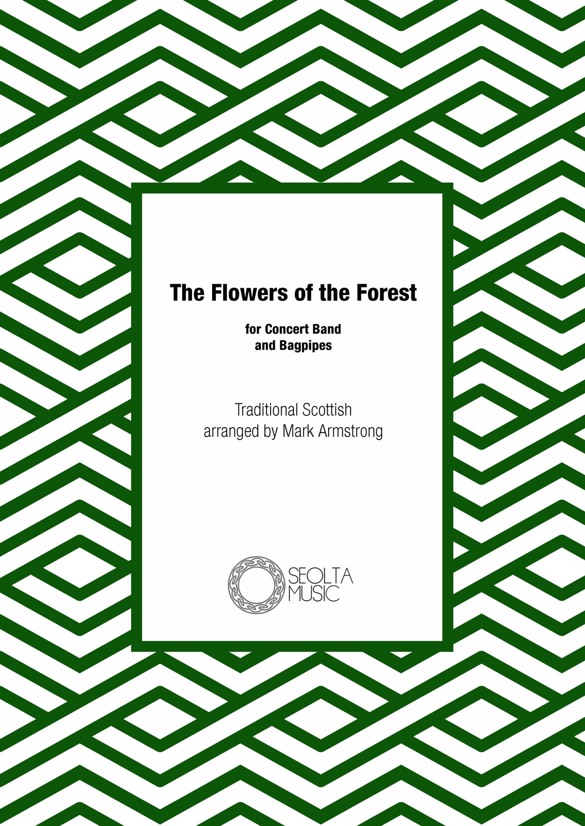 The Flowers of the Forest (bagpipes and band) - Concert Band & Bagpipes Score/Parts (Digital Download)