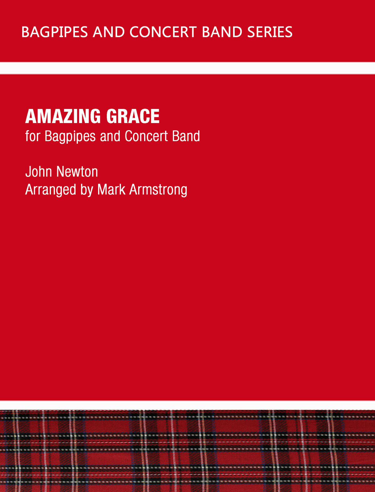 Amazing Grace - Concert Band & Bagpipes Score/Parts (Digital Download)