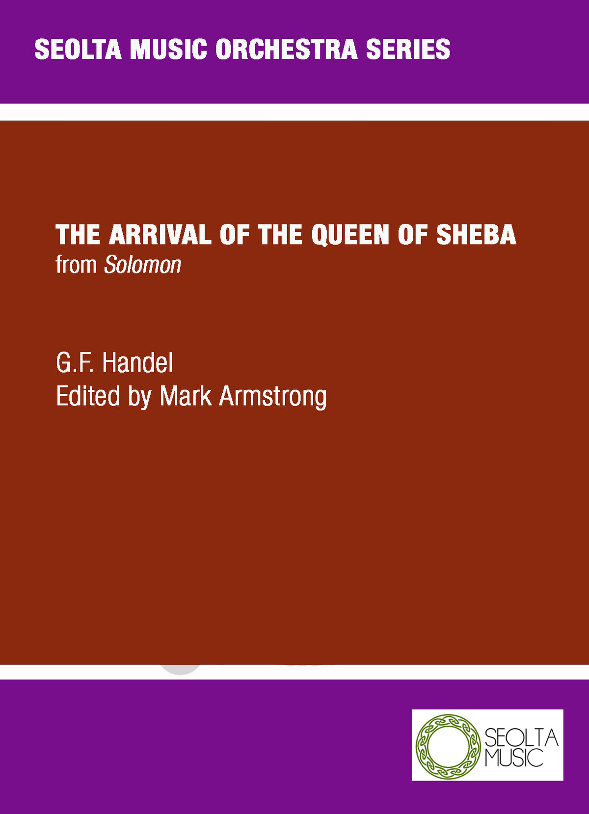 Arrival of the Queen of Sheba - Mixed Orchestra Score/Parts (Digital Download)