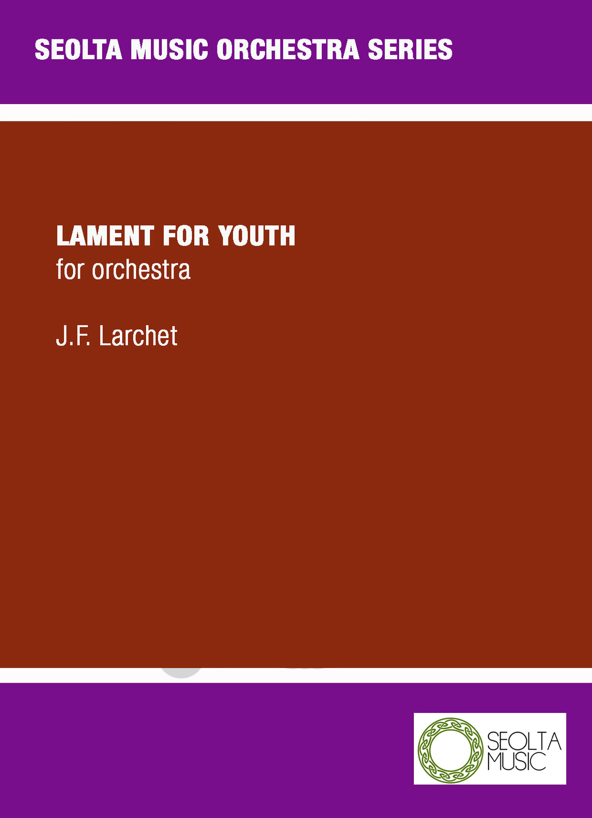 Lament for Youth (Two Irish airs for orchestra) - Mixed Orchestra Score/Parts (Digital Download)