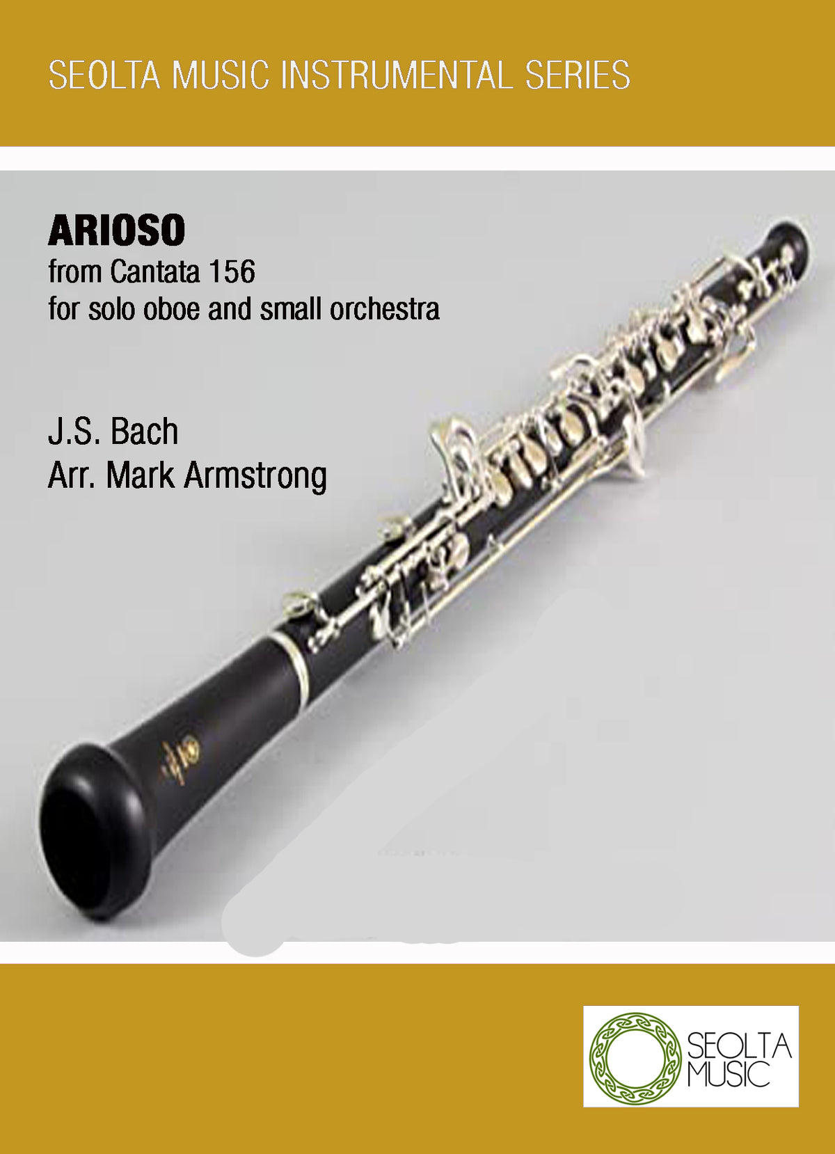 Arioso from Cantata 156 - Solo Oboe & Strings Score & Parts Score/Parts (Digital Download)