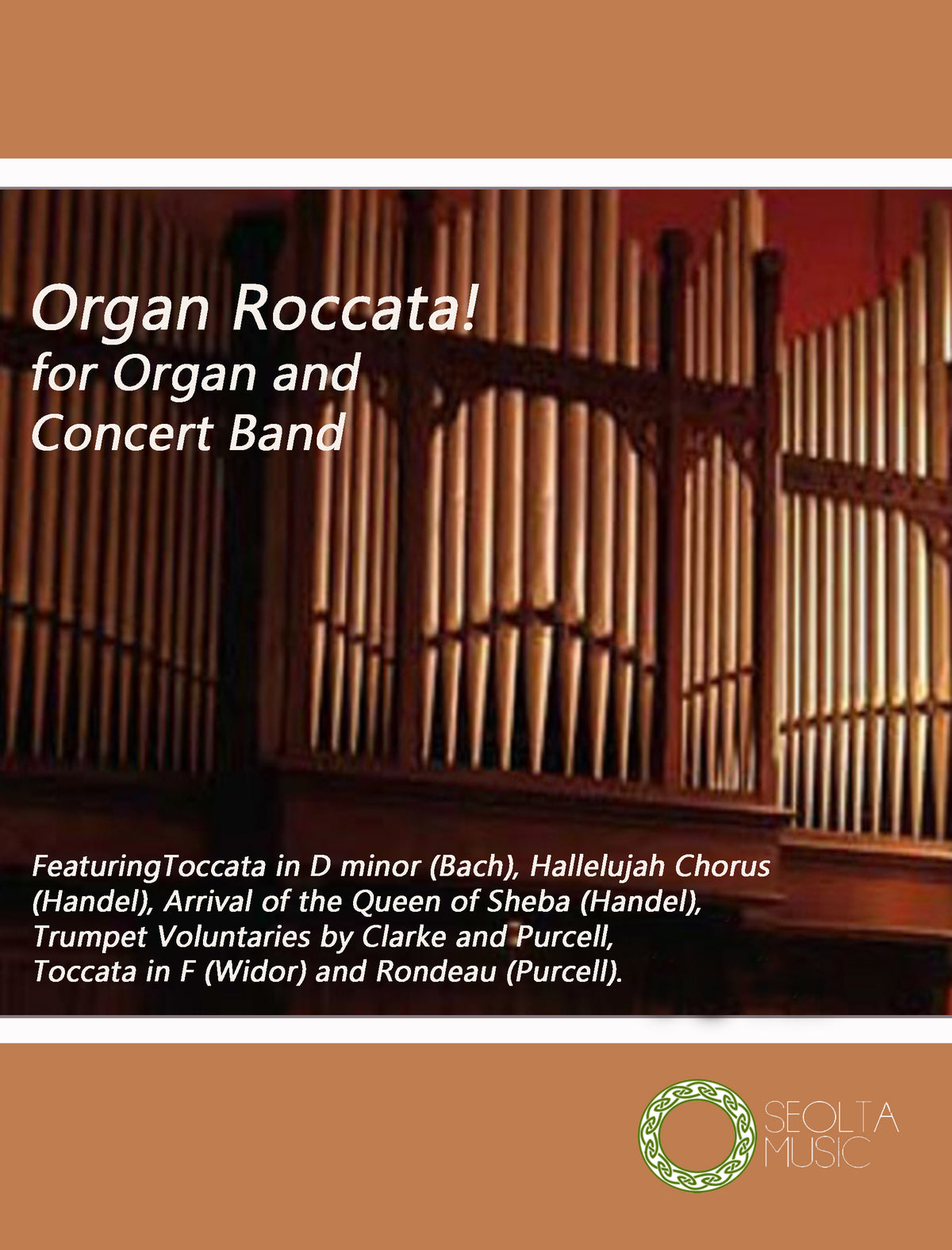 Organ Roccata - Solo Organ & Concert Band Score/Parts (Digital Download)