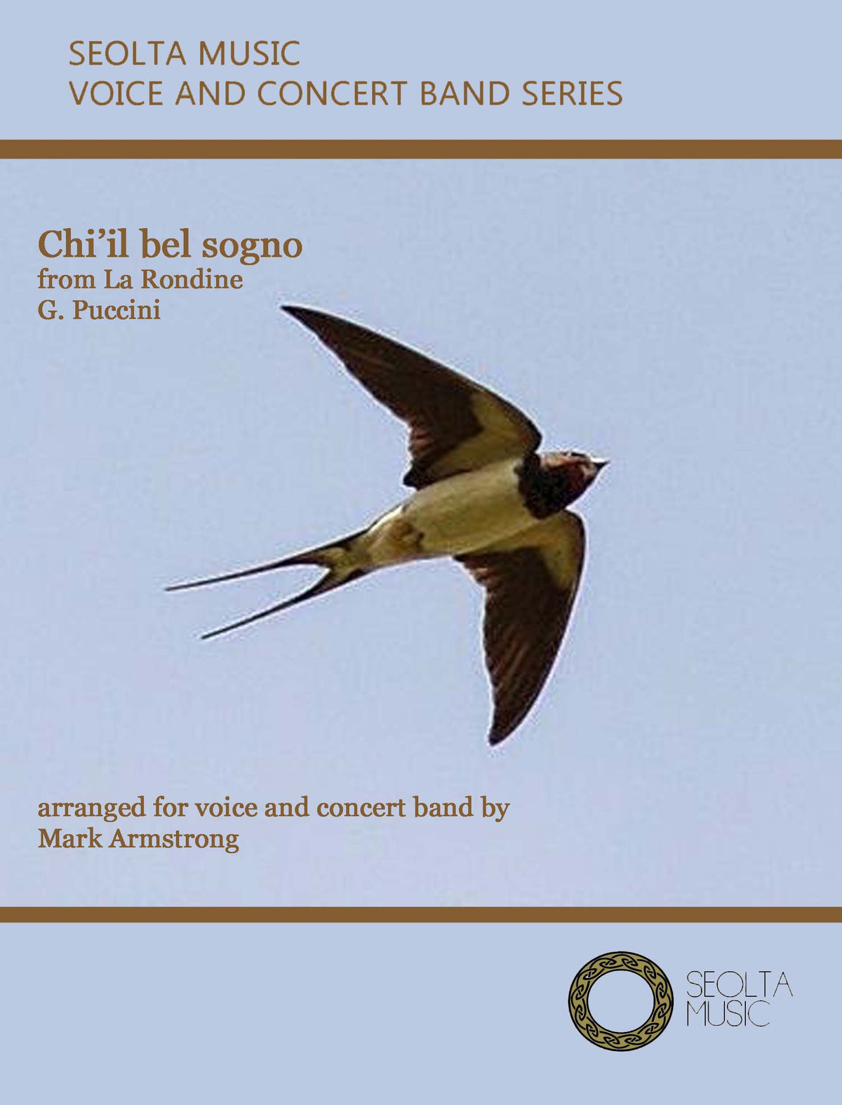 Chi'il bel sogno (from 'La Rondine') - Soprano Solo & Concert Band Score/Parts (Digital Download)