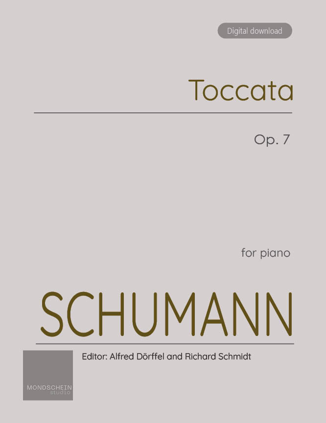 Schumann - Toccata, Op. 7 - Mondschein Studio - Piano (Digital Download)