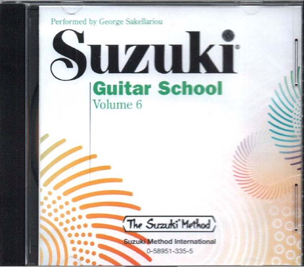Suzuki Guitar School Volume 6 CD