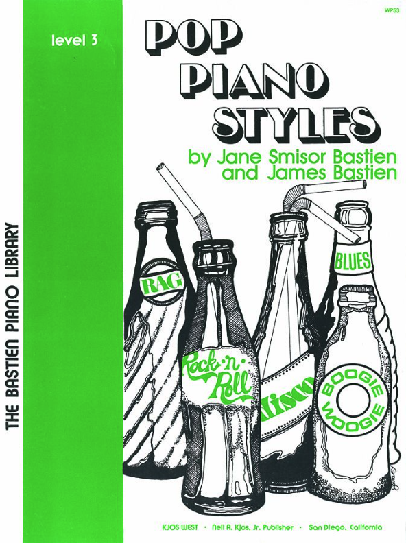 POP PIANO STYLES LEVEL 3 - BASTIEN - KJOS