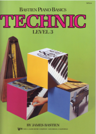 Bastien Piano Basics, Technic, Level 3 - James Bastien - Piano Neil A. Kjos Music Company