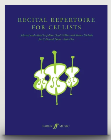 Recital Repertoire for Cellists Book 1 Cello/Piano
