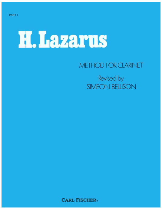 Method for Clarinet - Part 1 - Lazarus